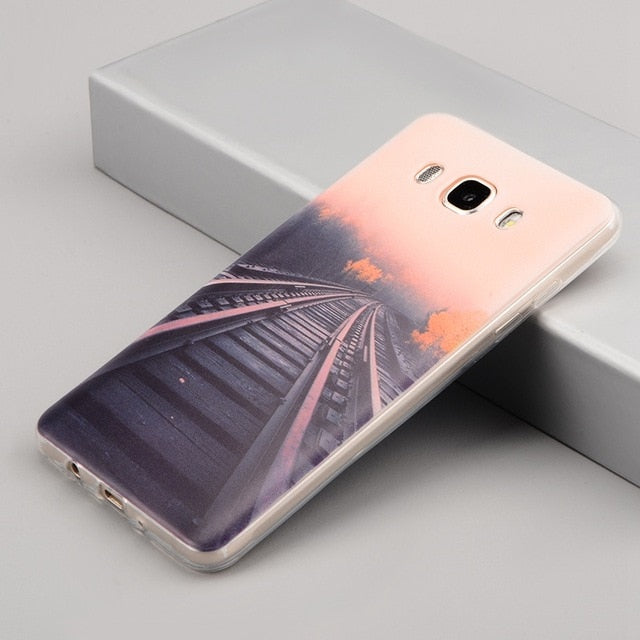 Soft Silicon Case For Samsung Galaxy S9 S8 Plus S7 S6 Edge Note 9 8 Cartoon TPU Printed Protective Fundas For Samsung S9