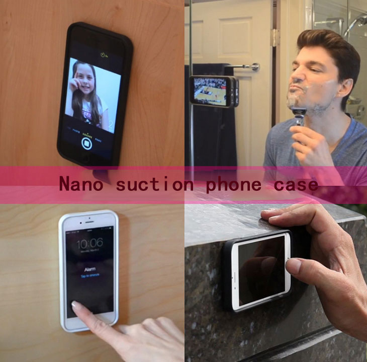 Anti Gravity Case For iPhone 7 7plus iphone 6 6s Plus Goat Suction Magic Stick Selfie Phone Cover