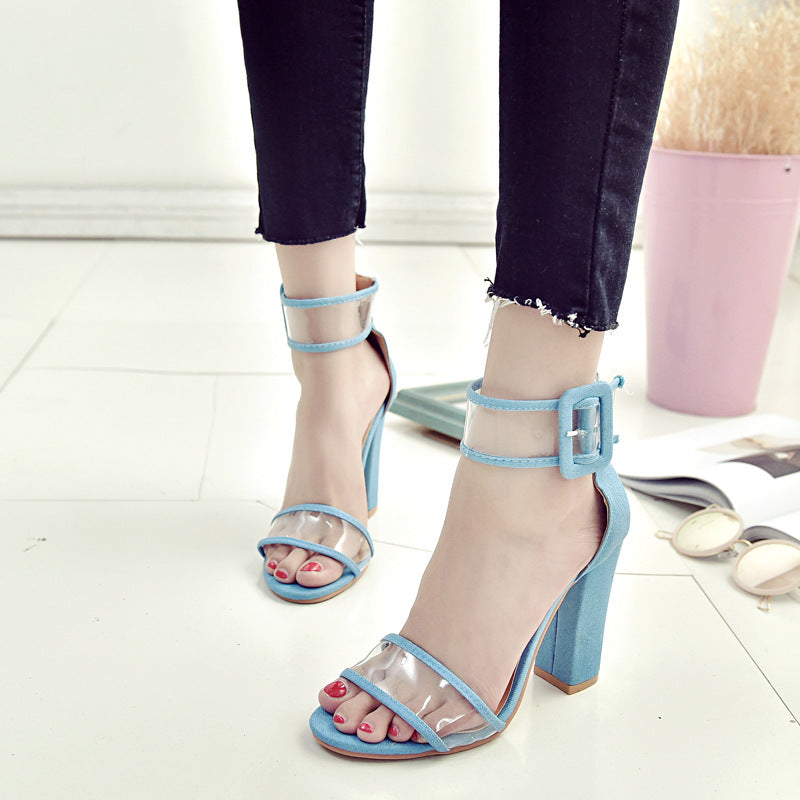 Women Summer Shoes T-stage Fashion Dancing High Heel Sandals Sexy Stiletto Party Wedding Shoes