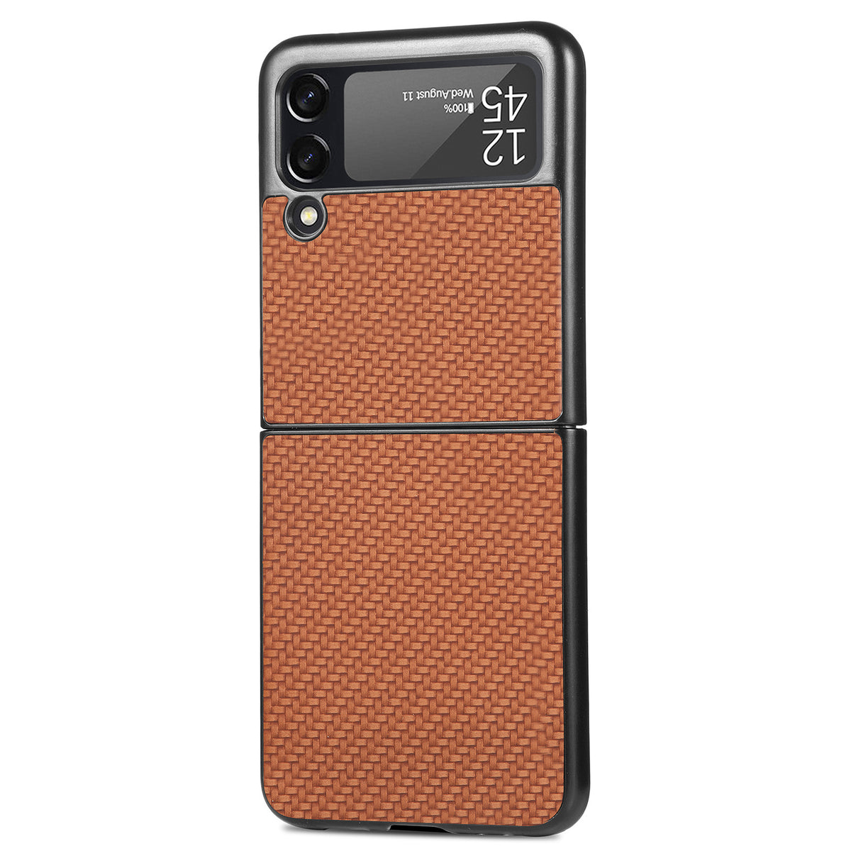 For Samsung Galaxy Z Flip3 All-Inclusive Drop Resistant Fiber PC Slim Galaxy Z Flip 5G Phone Case