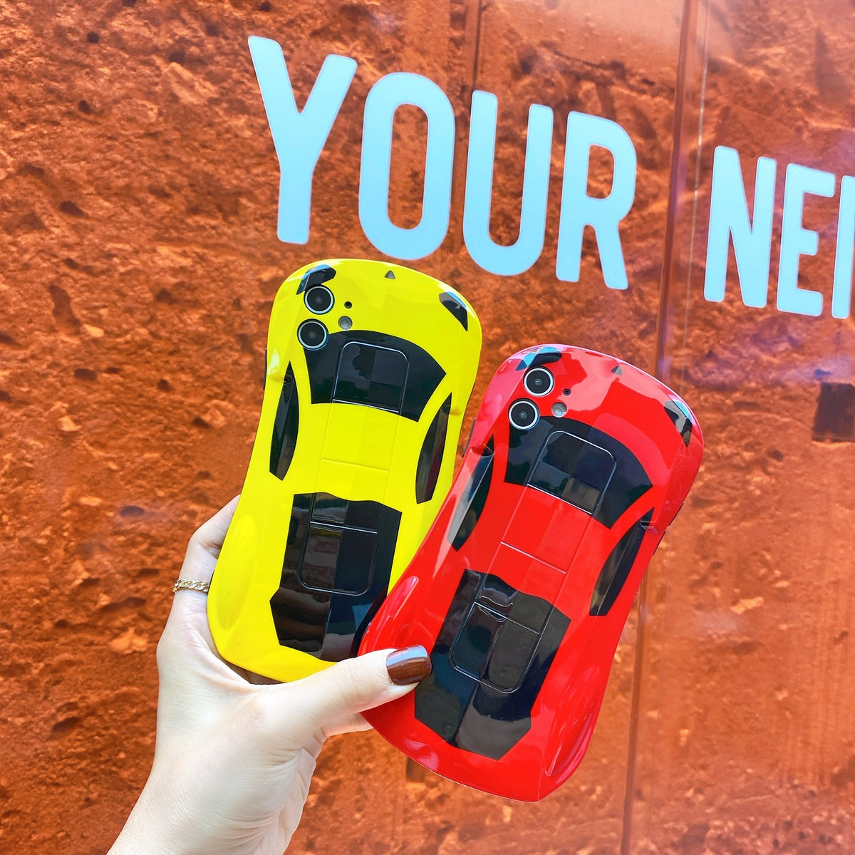 Suitable for Apple 15promax/11/XR 3D sports car phone case 7P couple car 8 soft shell racing Xsmax