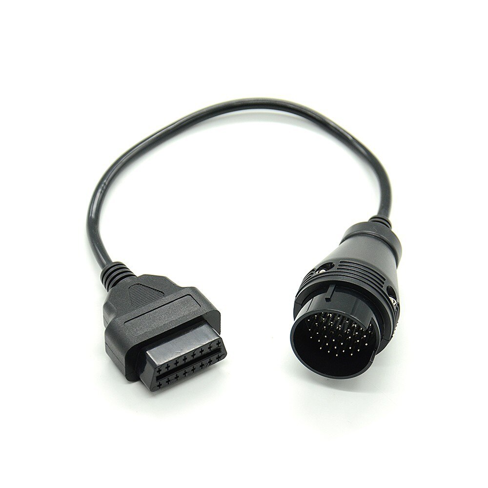 Free Shipping OBD II Adapter for BM-W 20 pin to OBD2 16 PIN Female Connector e36 e39 X5 Z3 for BM-W 20pin