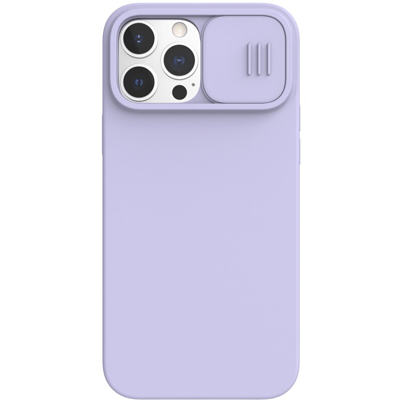 for iPhone 13 Pro Max Case Nillkin CamShield Magnetic Case Slide Camera Case Liquid Silicone Back Cover for iPhone 13 13 Pro Max