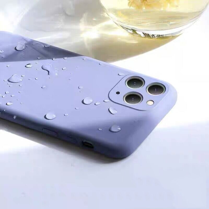 Liquid Silicone Case For iPhone 11 Pro Max Case Full protector Camera Case For iPhone
