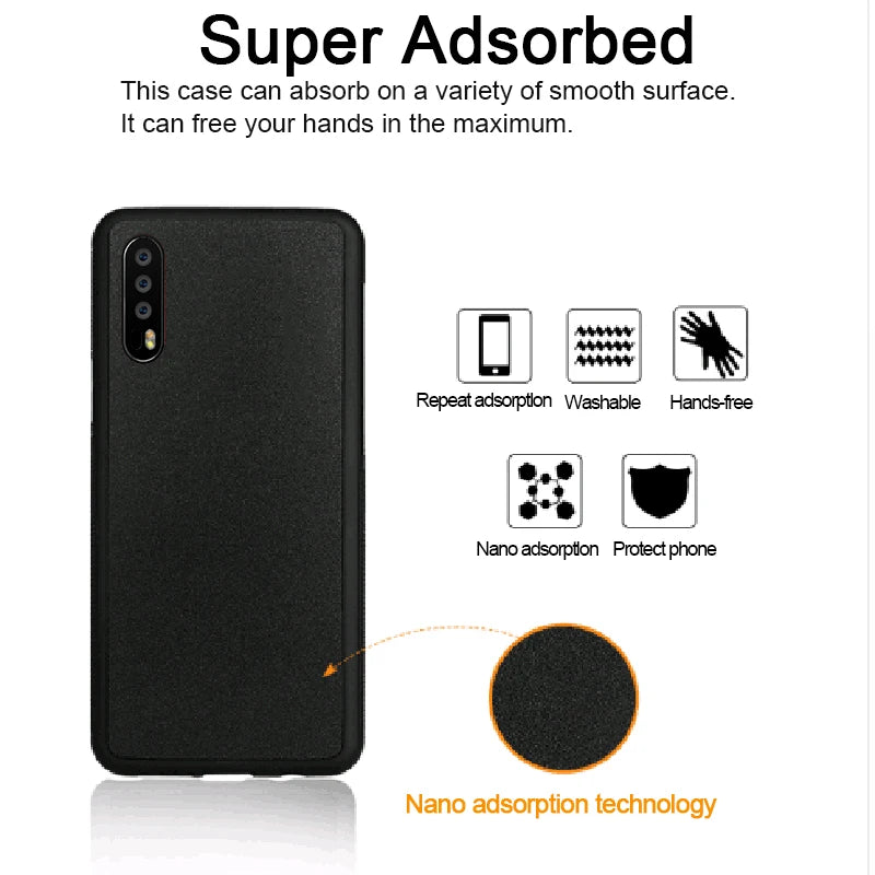 2) Anti Gravity soft case, anti-slip, anti dust.  3) Perfect hole, button easy touch and control.